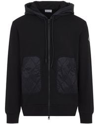 Moncler - Zip Up Sweatshirt - Lyst