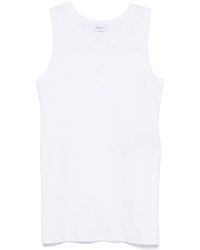 McQueen - Cotton Blend Top - Lyst