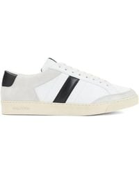 Tom Ford - Suede Grain Leather Low Top Sneakers - Lyst