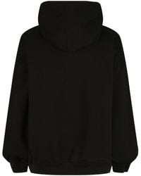 Balenciaga - Embroidered Double B Logo Hoodie - Lyst