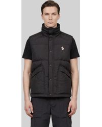 Moncler - Evans Feather-Padded Vest - Lyst