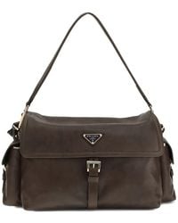 Prada - Schultertasche Explore - Lyst
