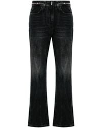 Givenchy - 5B Ankle Boot Pants Wide Leg - Lyst