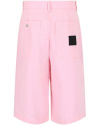 Givenchy - High-Rise Bermuda Shorts - Lyst