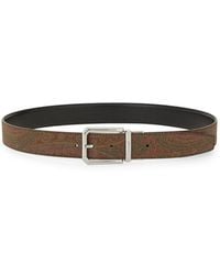 Etro - Paisley Buckle Belt - Lyst