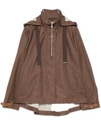 Herno - Hooded Blouson Jacket - Lyst