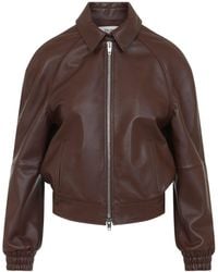 Celine - Lamb Leather Jacket - Lyst