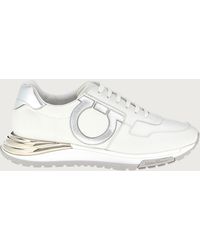 Ferragamo - Sneaker — Bone - Lyst