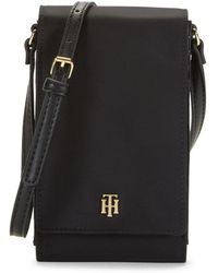 Tommy Hilfiger Julia Iphone Crossbody Bag - Black