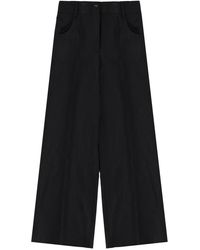 Theory - Wool Tailored Pants Trousers - Lyst