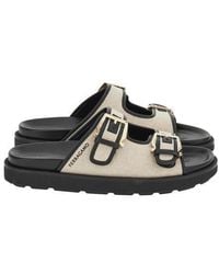 Ferragamo - Sandal — Bone - Lyst