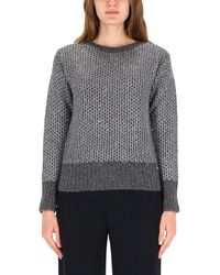 Herno - Alpaca And Wool Crewneck Sweater - Lyst
