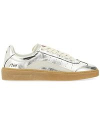 DSquared² - Metallic Low-Profile Sneakers With Distinctive Accents - Lyst