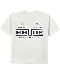 Rhude - Regatta Club T-Shirt - Lyst
