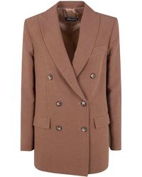 DR. HOPE - Double Breasted Blazer Jacket - Lyst