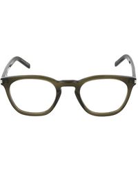 Saint Laurent - Eyeglasses Sl 28 Opt 003 Transparent/22/145 - Lyst