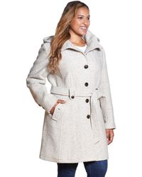 gallery wool blend coat