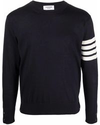 Thom Browne - 4-Bar Knitted Sweater - Lyst