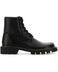 Loewe - Leather Sierra Ankle Boots - Lyst