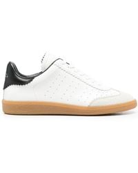 Isabel Marant - Bryce Leather Sneakers - Lyst