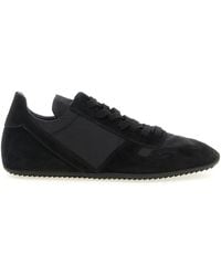 Rick Owens - Calfskin Athletic Sneakers - Lyst