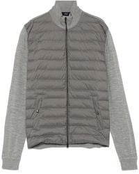 Herno - Piumino Combinato Maglia - Lyst