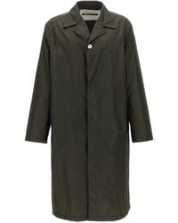 Jil Sander - Single-Breasted Nylon Twill Trench Coat - Lyst