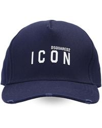 DSquared² - Icon Logo Baseball Cap - Lyst