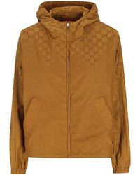 Gucci - Bomber Slub Gg - Lyst