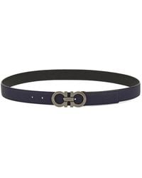 Ferragamo - Classic Logo Buckle Belt - Lyst