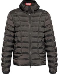 DIESEL - Giacca Wstone - Lyst