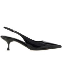 Prada - Leather Pumps - Lyst