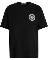 Dolce & Gabbana - T-Shirt With Logo - Lyst