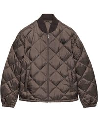 Prada - Short Technical Fabric Down Jacket - Lyst