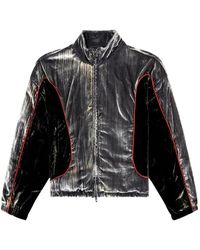 DIESEL - G-Riffin Zip-Up Padded Jacket - Lyst