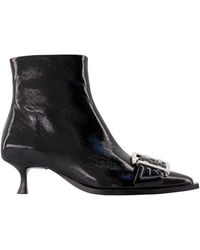Ganni - Ankle Boot With Heel - Lyst