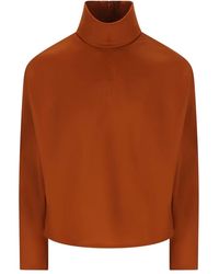 Saint Laurent - Organza Top - Lyst