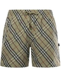 Burberry - Swimsuit Seb Chk - Lyst