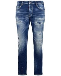 DSquared² - Cotton Elastane Pants - Lyst