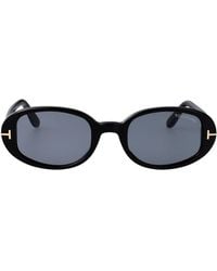 Tom Ford - Nero Lucido Fumo Acetate Sunglasses - Lyst