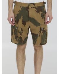 Celine - Cargo Bermuda Shorts - Lyst