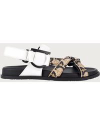 Ferragamo - Sandal — Multicolour - Lyst