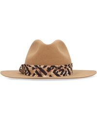 Fendi - Hat Felt Wool - Lyst