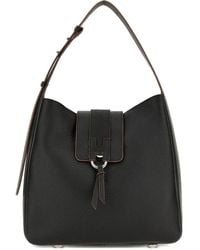 Hogan - Leather Hobo Bag - Lyst