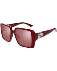 Gucci - Square Burgundy With Mirror Gg1692S - Lyst