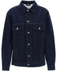Burberry - Japanese Denim Jacket For /W - Lyst