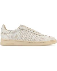 DSquared² - Leather Boxer Sneakers - Lyst