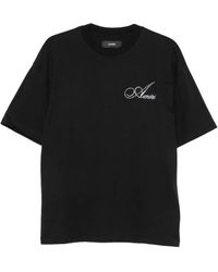 Amiri - "Cryst Script Logo Lj Skate" Tee - Lyst