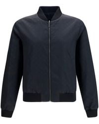 Gucci - Jacket Reversible Zip Silk Faille - Lyst