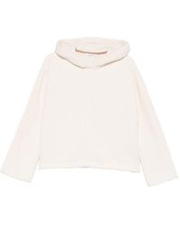 Max Mara - Logo Cotton Hoodie - Lyst